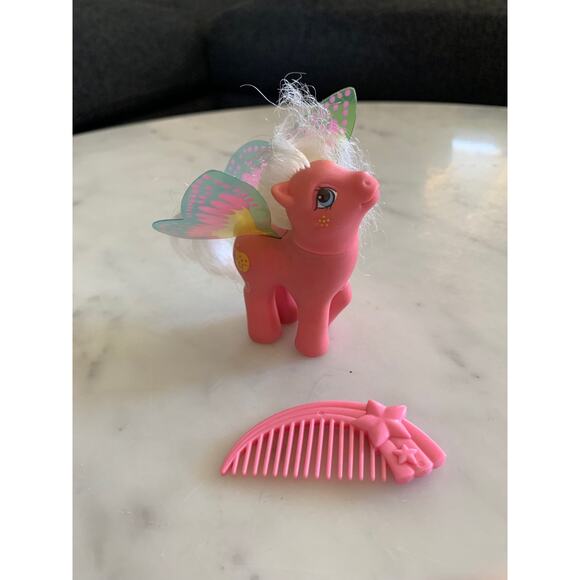 Vintage 1987 Flutter Butterfly My Little Pony G1*COMPLETE - Picture 1 of 8